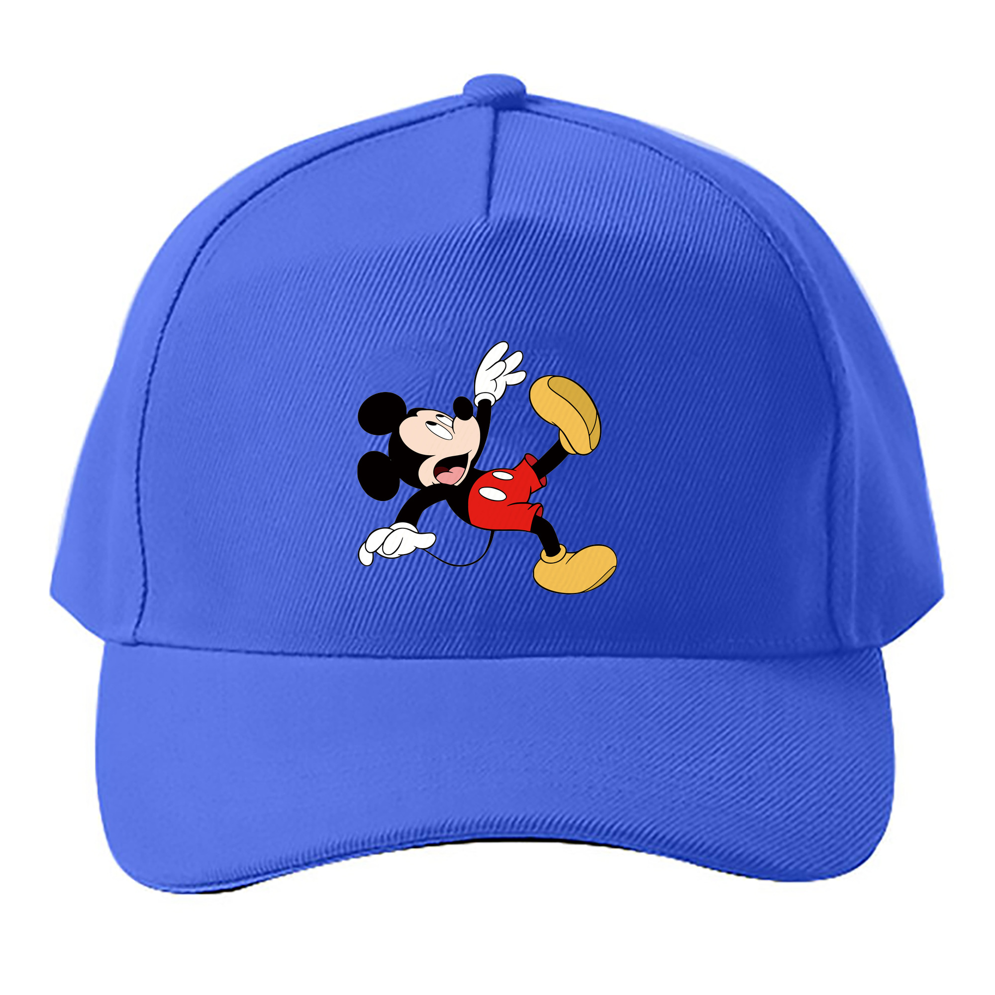 （画像用） ミッキーマウス Mickey Mouse ベースボールキャップ 綿100％ 男女兼用 帽子 スポーツ